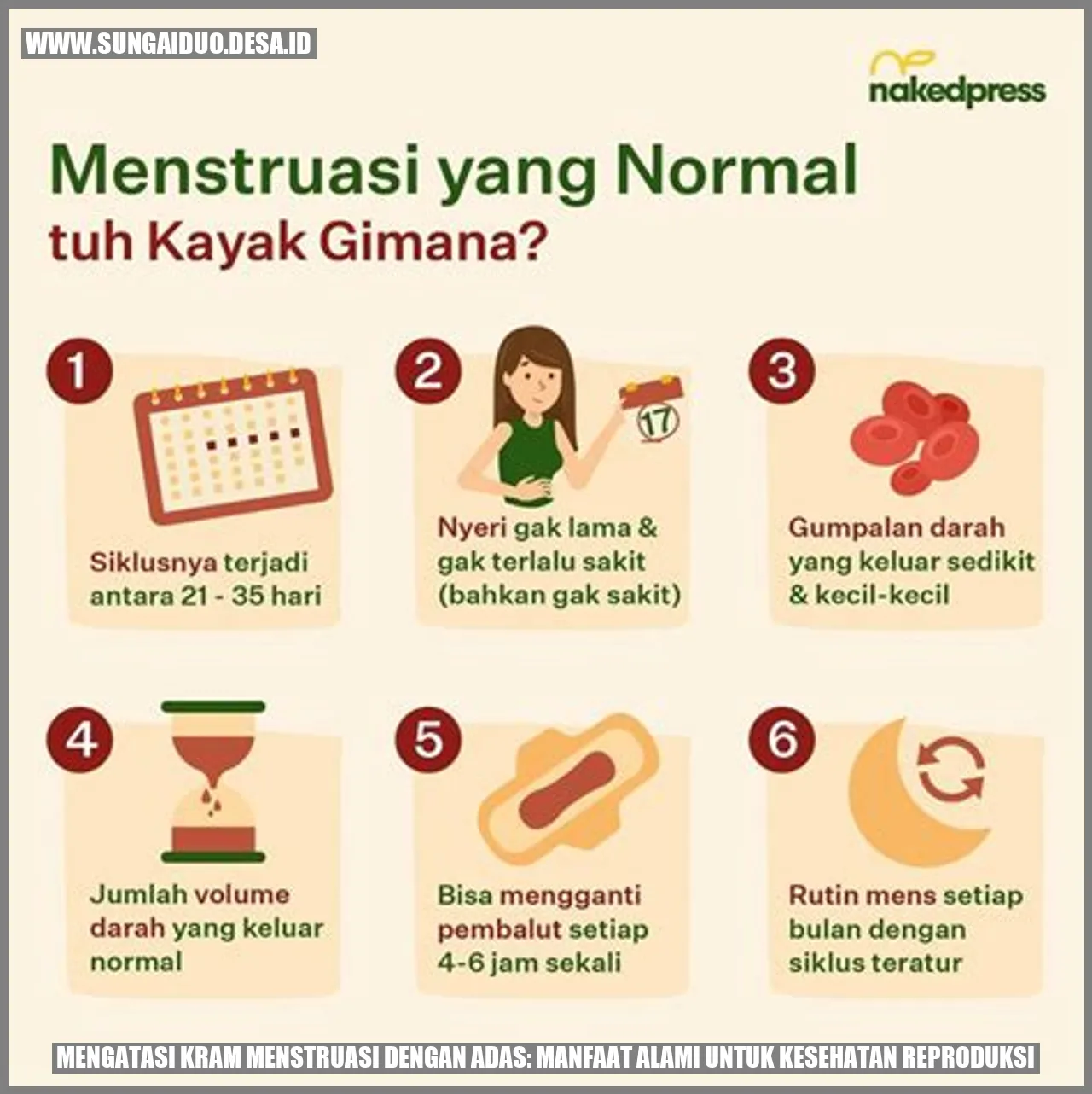 Mengatasi Kram Menstruasi Dengan Adas Manfaat Alami Untuk Kesehatan