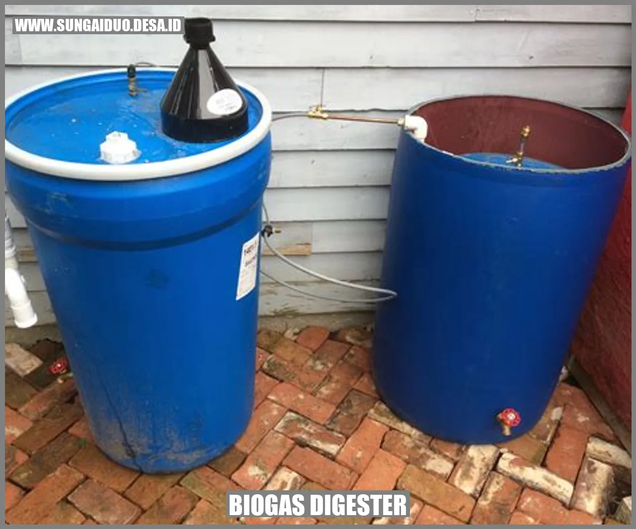 Gambar Biogas Digester