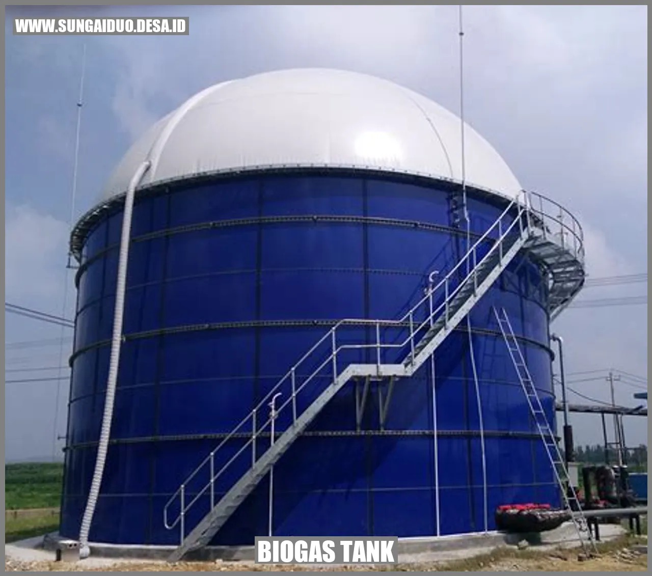 Gambar Biogas Tank