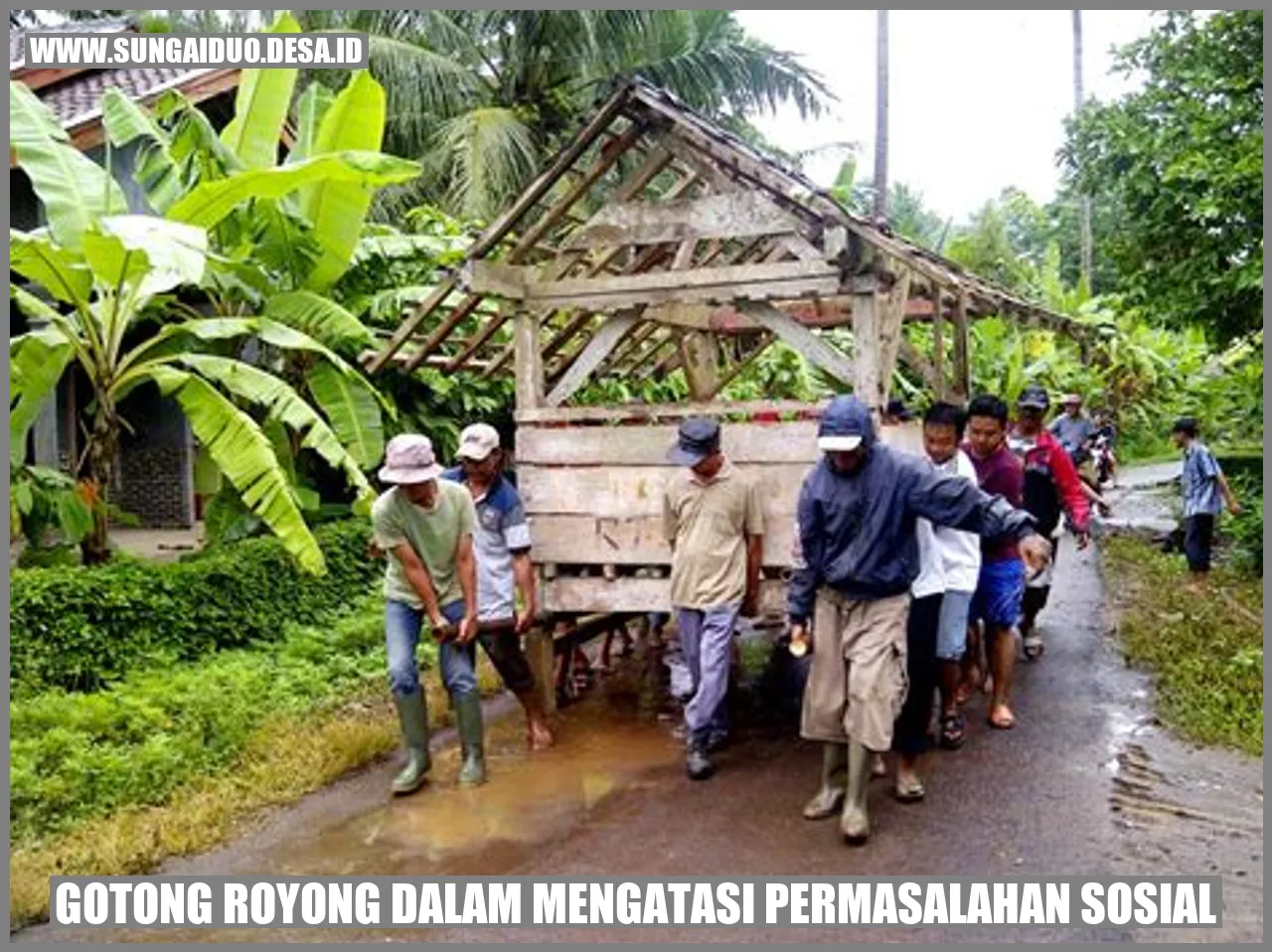 Gotong Royong dalam Mengatasi Permasalahan Sosial