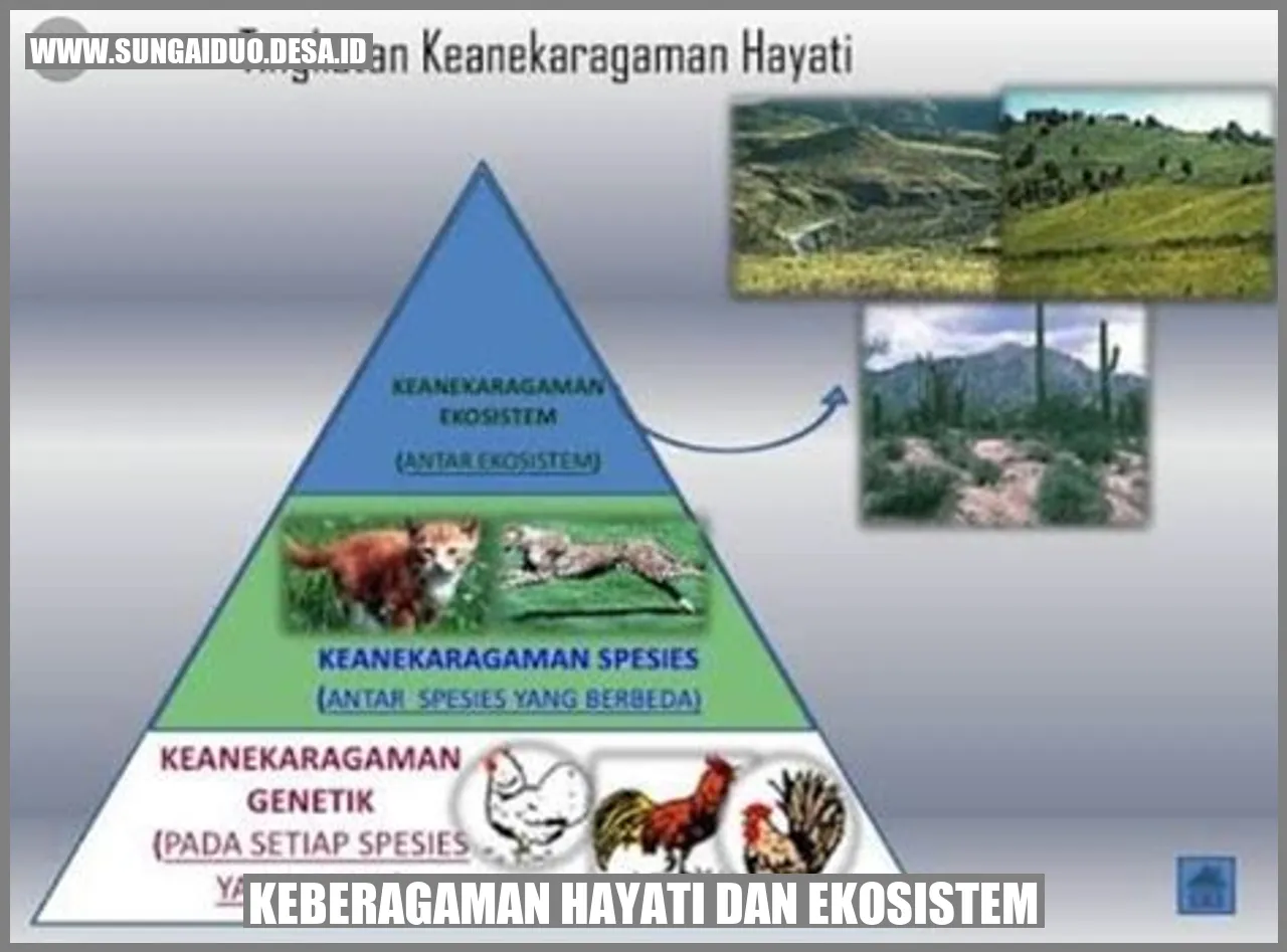 Keberagaman Hayati dan Ekosistem