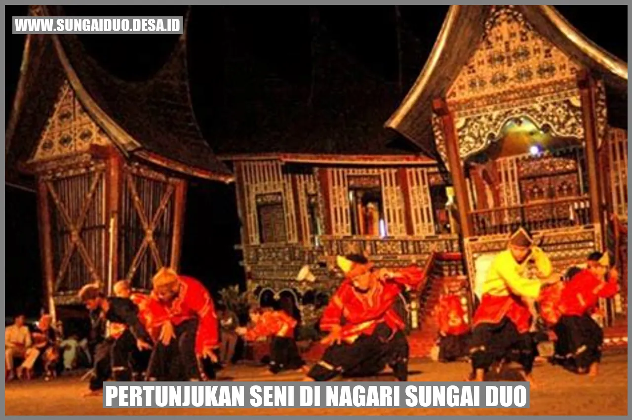 pertunjukan seni di nagari sungai duo