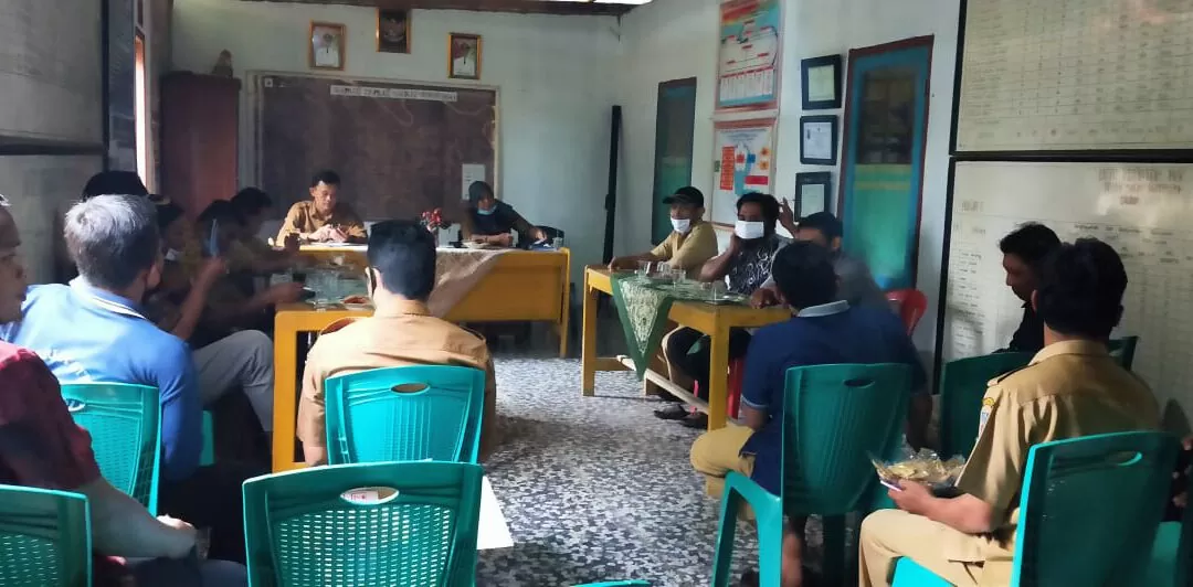 PEMERINTAHAN  NAGARI SUNGAI DUO MALAKUKAN RAPAT KOORDINASI DENGAN SELURUH PERANGKAT NAGARI